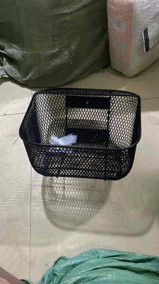 Rổ xe máy Wave Kim loại Đen Mới