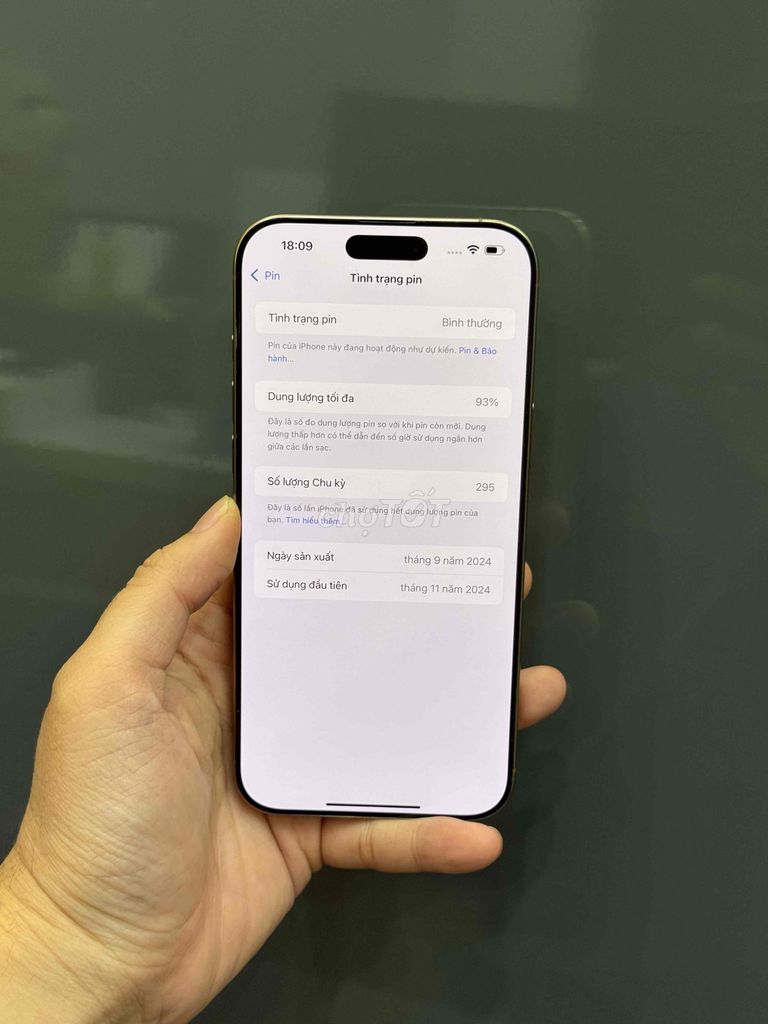 16 Pro Max 256GB VN Pin 93 Zin keng BH 11/2025. Mua bán Điện thoại tại Quận Ninh Kiều Cần Thơ được đăng bởi Quý Mobile Cần thơ hình 5