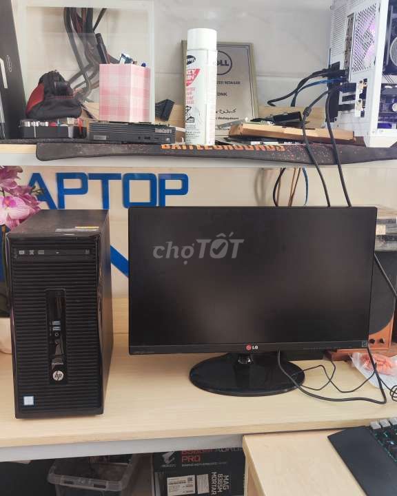 PC HP 400 G3 (i5 6500) + Màn LG 22inch FHD