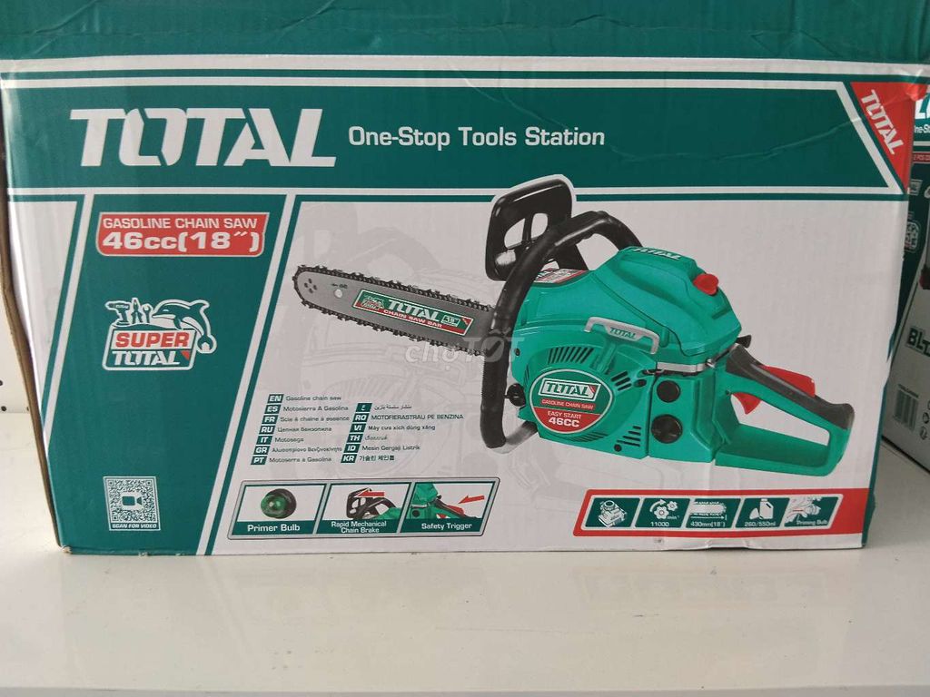 Máy cưa xích xăng TOTAL TG5451811 18 inch. Mua bán Đồ chuyên dụng, Giống nuôi trồng tại Quận Ô Môn Cần Thơ được đăng bởi Duy Nguyễn Ô Môn hình 1