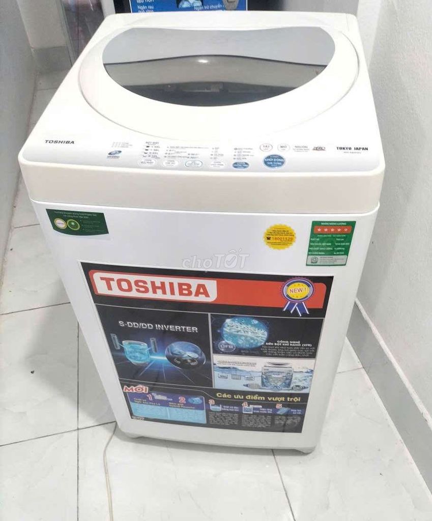 Máy giặt toshiba 7.0kg.giặt vắt êm. Mua bán Máy giặt tại Quận 12 Tp Hồ Chí Minh được đăng bởi Gia Huy hình 1