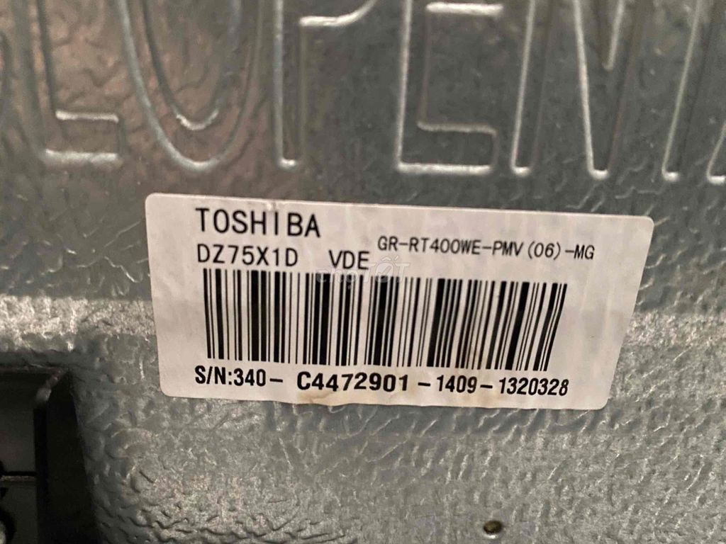 Tủ lạnh Toshiba inventer 312L. BH 2/2026