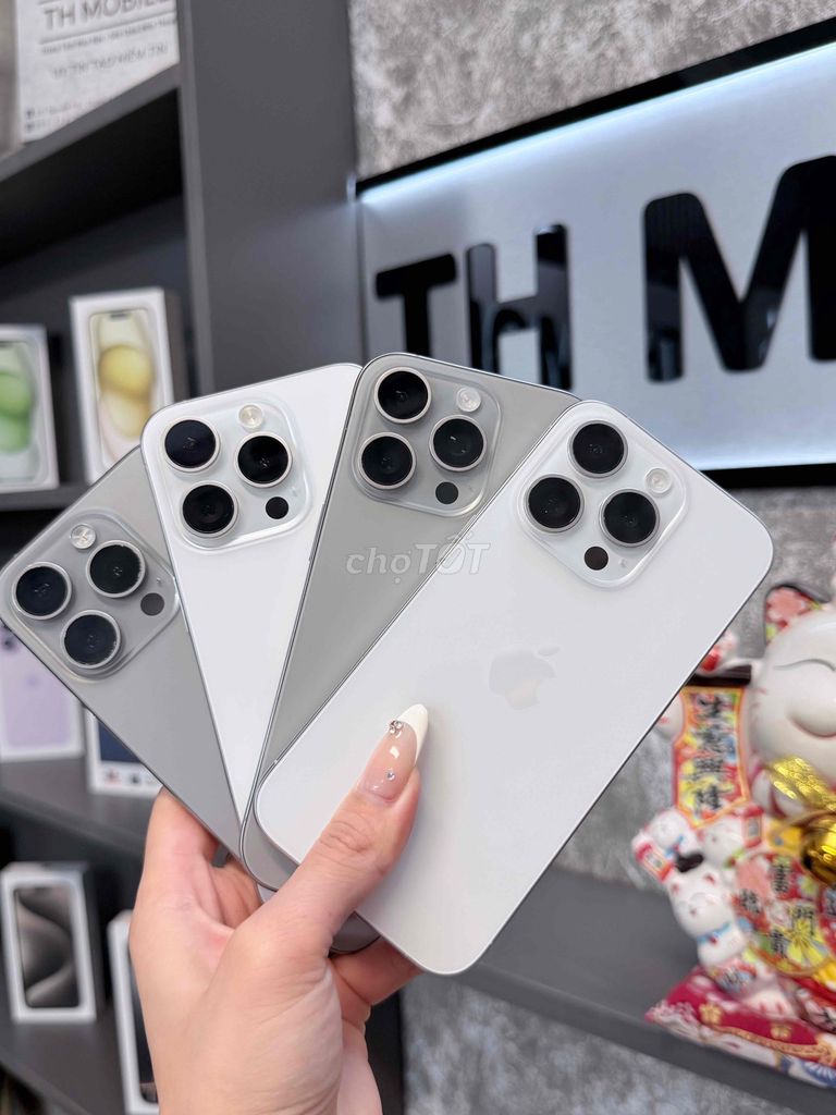 15Pro 128-256gb Quốc tế Likenew Titan nhỏ gọn🤍. Mua bán Điện thoại tại Quận Thanh Xuân Hà Nội được đăng bởi Phan Tú Engg hình 1