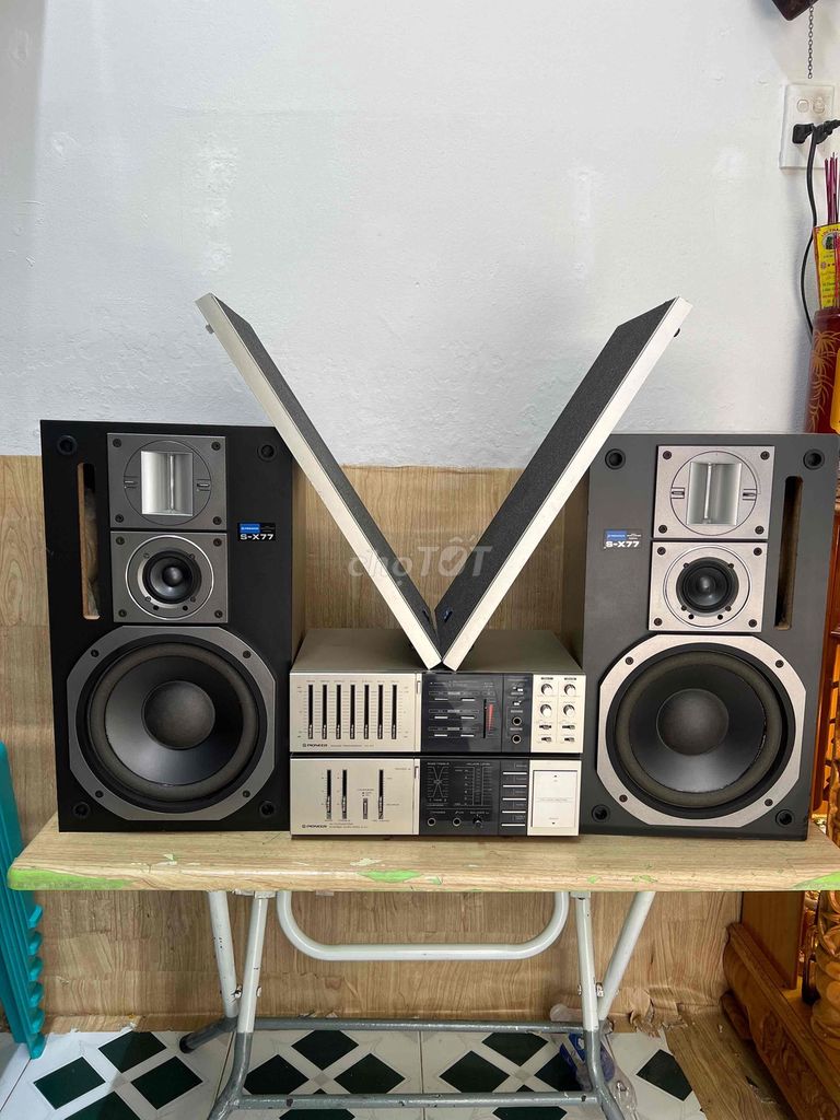 Loa Pioneer S-X77 bass 20cm Đen Bạc. Mua bán Tivi, Âm thanh tại Quận Thanh Khê Đà Nẵng được đăng bởi Huy Hoàng chuyên trao đổi ký gửi loa Amly các loại hình 1