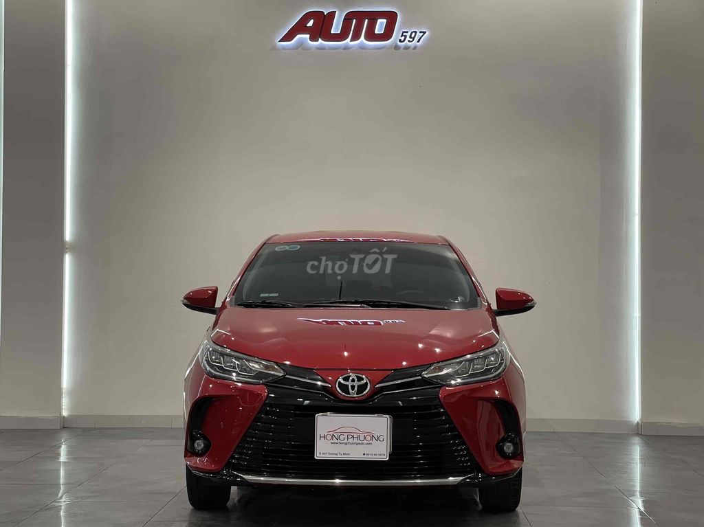 Toyota Vios 2022 bản G màu đỏ số tự động