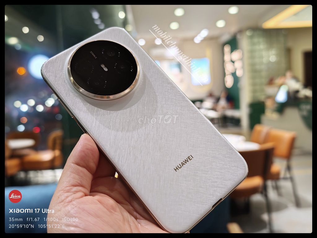 Huawei Mate 70 Air 12/512GB Trắng đẹp xuất sắc. Mua bán Điện thoại tại Quận Hoàng Mai Hà Nội được đăng bởi mobilehungthinh hình 1
