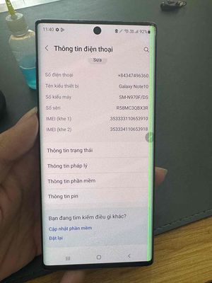samsung note 10 giá rẻ cho ae chạy ship. Mua bán Điện thoại tại Quận Gò Vấp Tp Hồ Chí Minh được đăng bởi Chí Hướng Smartphone Cs HN