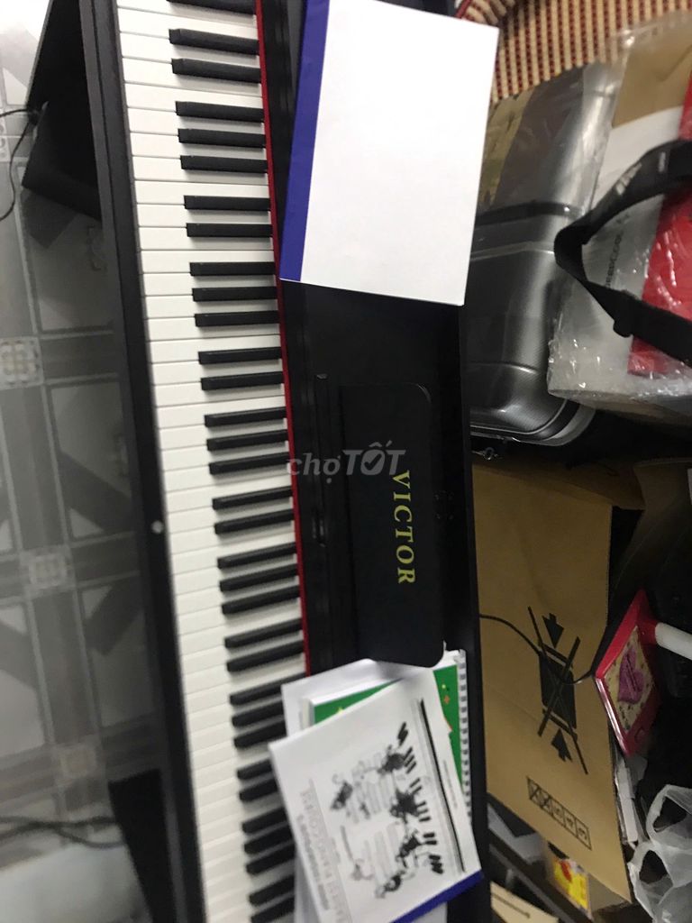 Đàn piano điện Victor VT05 Đen. Mua bán Nhạc cụ tại Quận Lê Chân Hải Phòng được đăng bởi Trung Nguyen hình 1