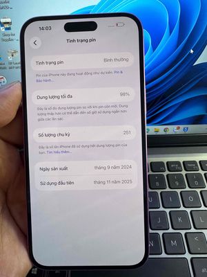 Apple iPhone 16 Plus 128GB Hồng 98%