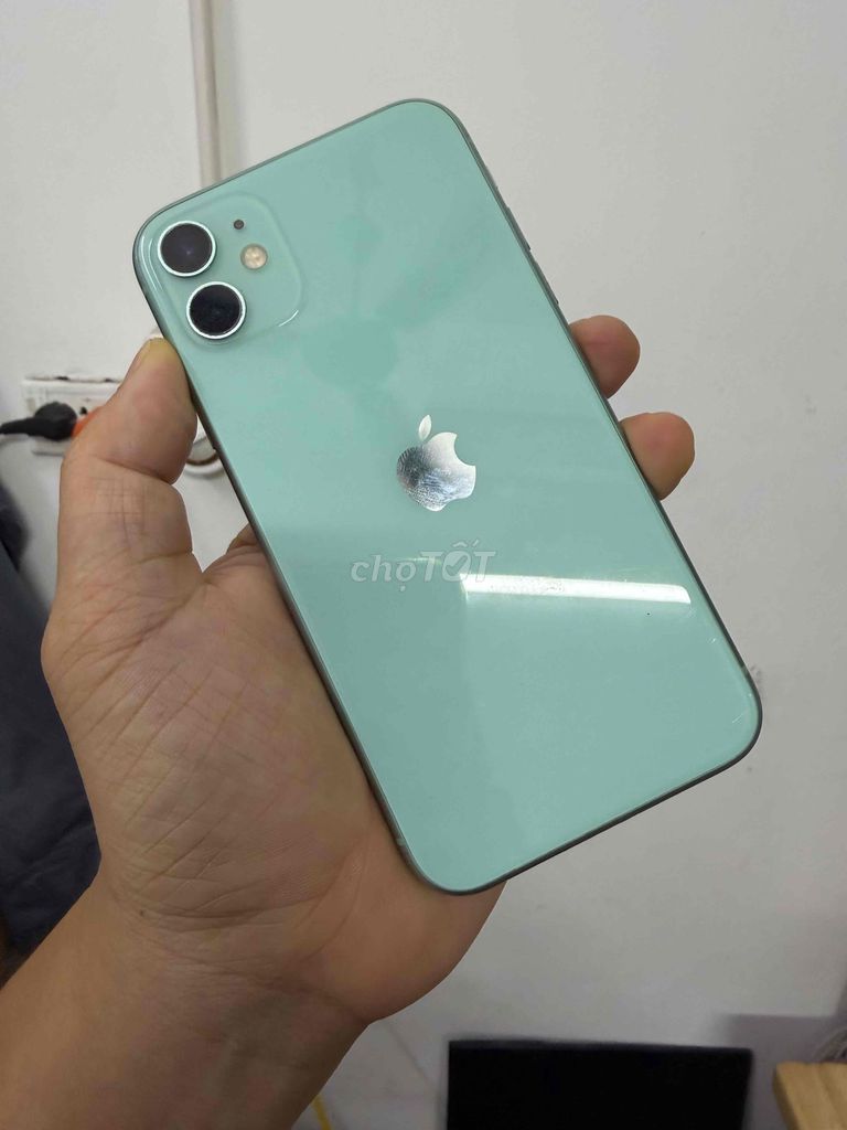 Apple iPhone 11 128GB Xanh lá Úc Like New. Mua bán Điện thoại tại Quận Đống Đa Hà Nội được đăng bởi hanoimobile hình 1