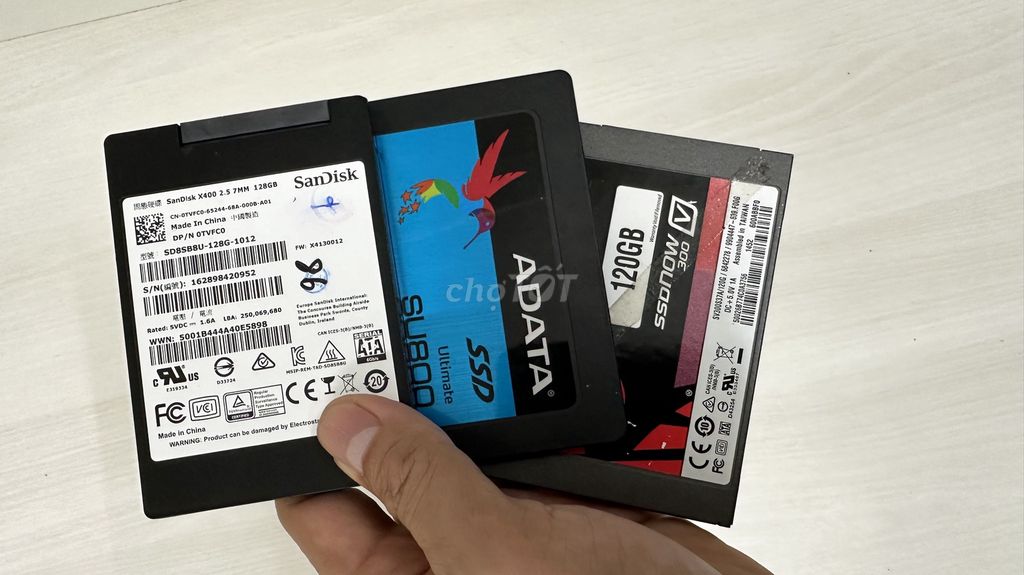 Ổ SSD 120G các hãng sức khỏe tốt