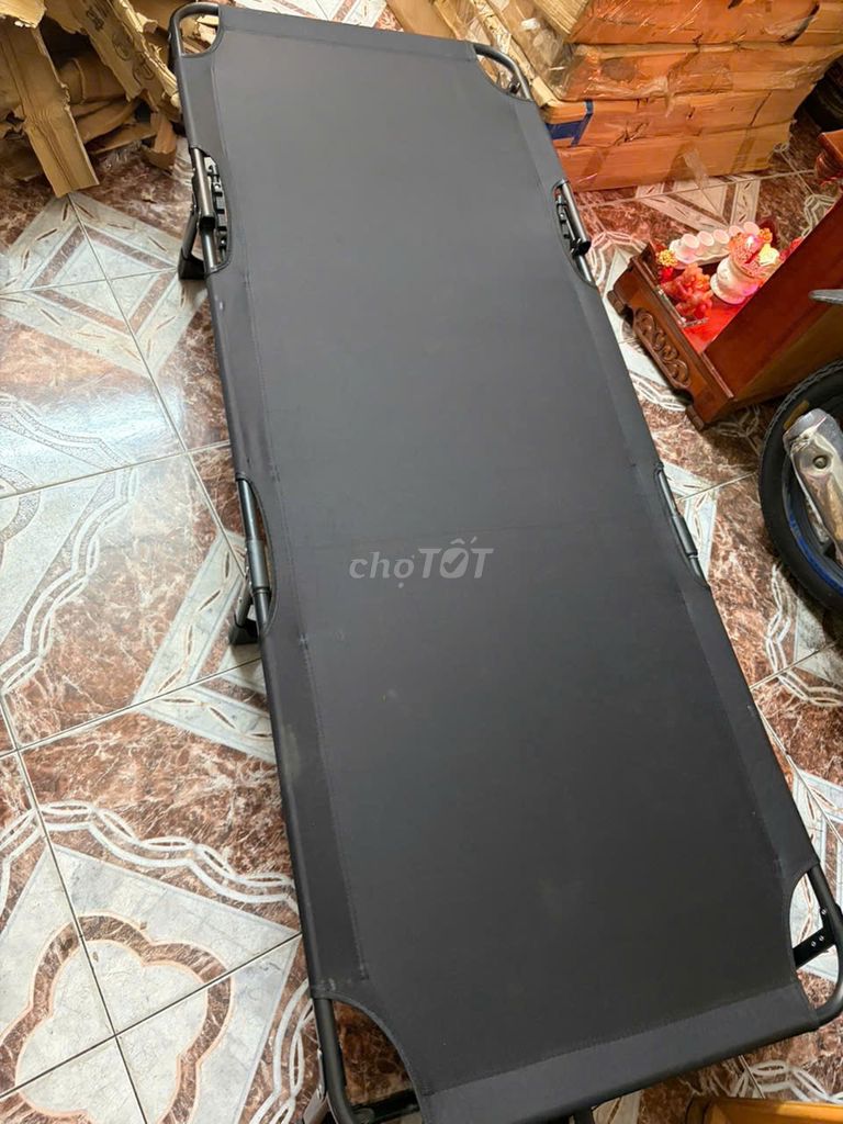 Thanh lý Giường gấp gọn khung ống Đen. Mua bán Giường, chăn ga gối nệm tại Quận Phú Nhuận Tp Hồ Chí Minh được đăng bởi Trịnh Ngọc ly hình 1