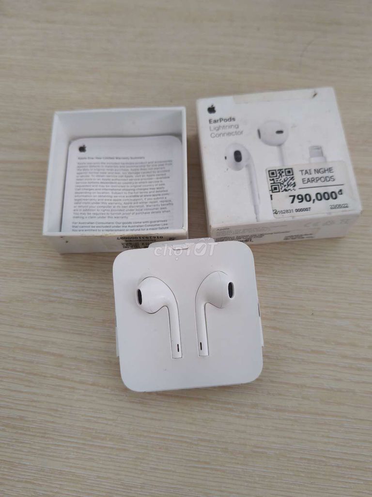 Tai Nghe iPhone Lightning zin 100%