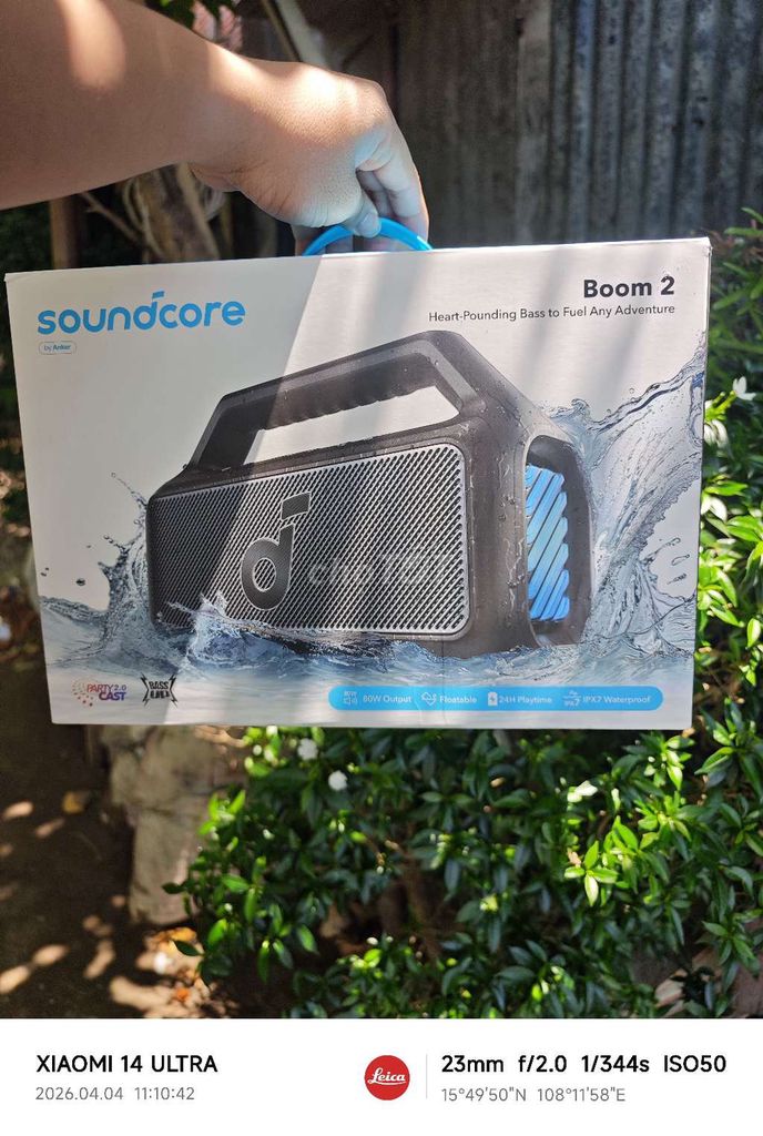 Loa Bluetooth Soundcore Boom 2. Mua bán Tivi, Âm thanh tại Quận Cẩm Lệ Đà Nẵng được đăng bởi Sang Nguyen hình 1
