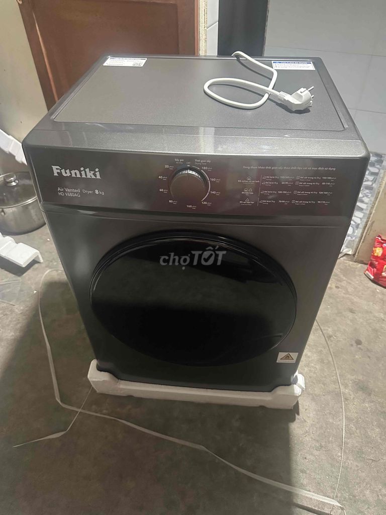 Máy sấy quần áo Funiki HD V680AG 8kg mới. Mua bán Nội thất, đồ gia dụng khác tại Huyện An Dương Hải Phòng được đăng bởi Hoàng Đức hình 1