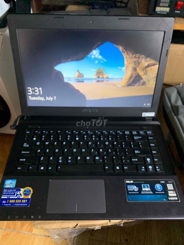Asus X45C i3 3110M 6GB/128GB SSD Đen. Mua bán Laptop tại Huyện Cẩm Mỹ Đồng Nai được đăng bởi Kiệt hình 1