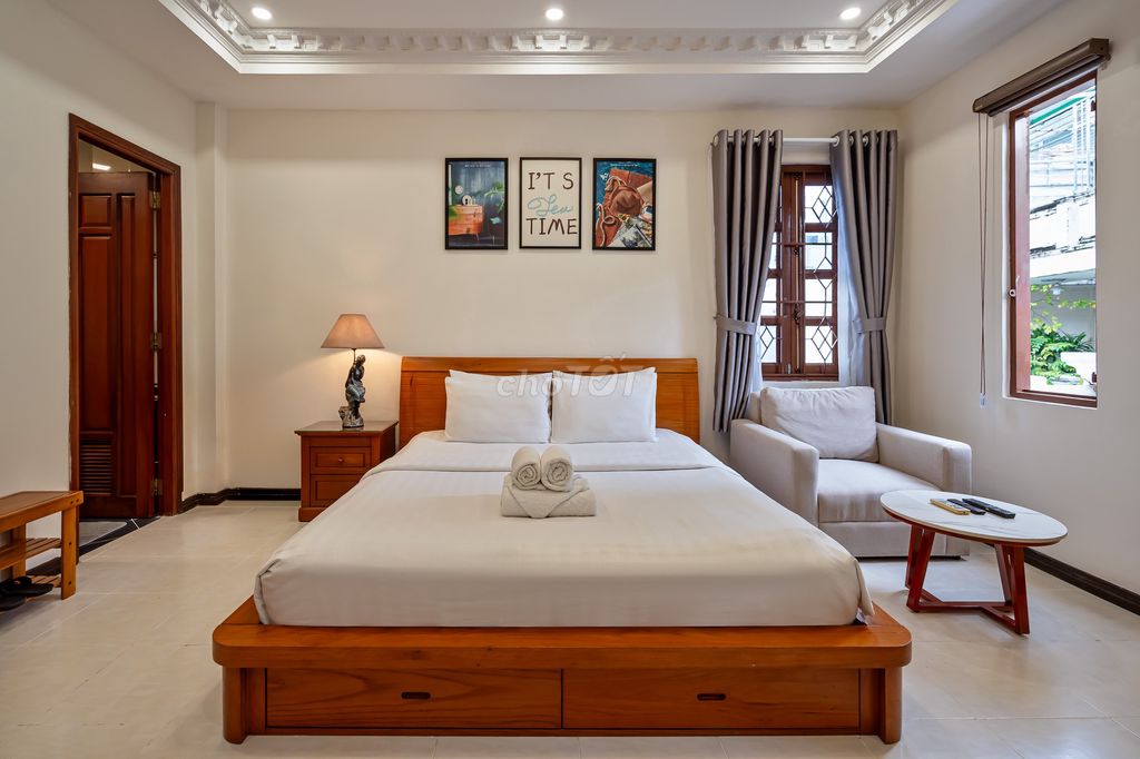 CHO THUÊ CĂN HỘ DỊCH VỤ 30M2-CỐNG QUỲNH-BẾN THÀNH GẦN BÙI VIỆN