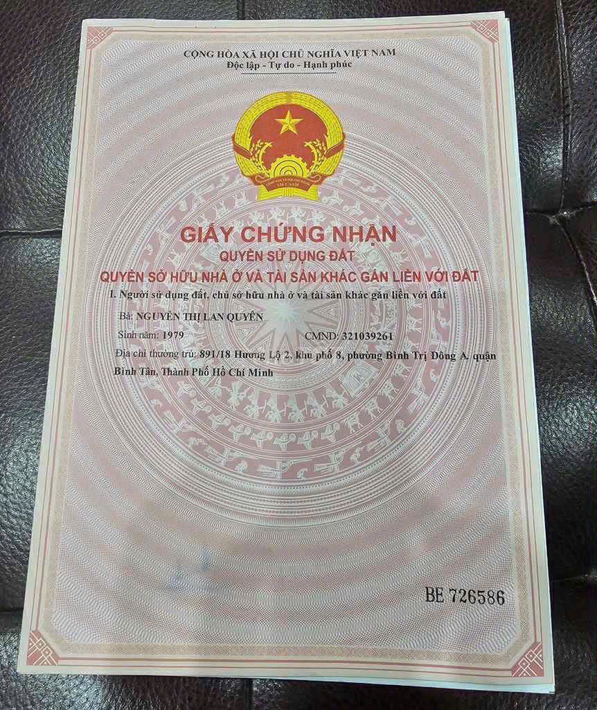 Nhà mới vào o liên hem 9m