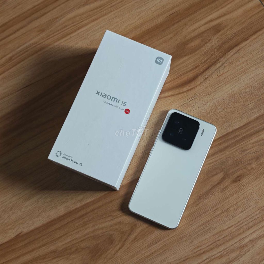 Mi 15 Trắng FullBox 99% Rom QT. Mua bán Điện thoại tại Huyện Giồng Trôm Bến Tre được đăng bởi Đăng Anh hình 1