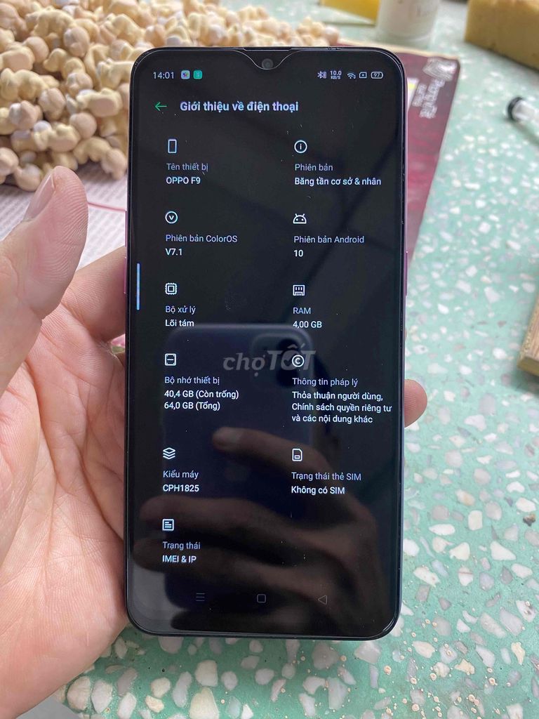 oppo f9 chính hãng