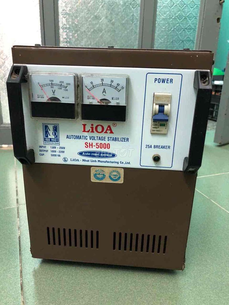 Ổn áp LiOA 5kva xài bình thường. Mua bán Đồ chuyên dụng, Giống nuôi trồng tại Quận 10 Tp Hồ Chí Minh được đăng bởi Vũ Tâm hình 1