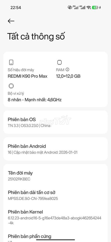 Xiaomi Redmi K90 Pro Max. Mua bán Điện thoại tại Huyện Bù Đăng Bình Phước được đăng bởi nguyễn minh quang hình 1
