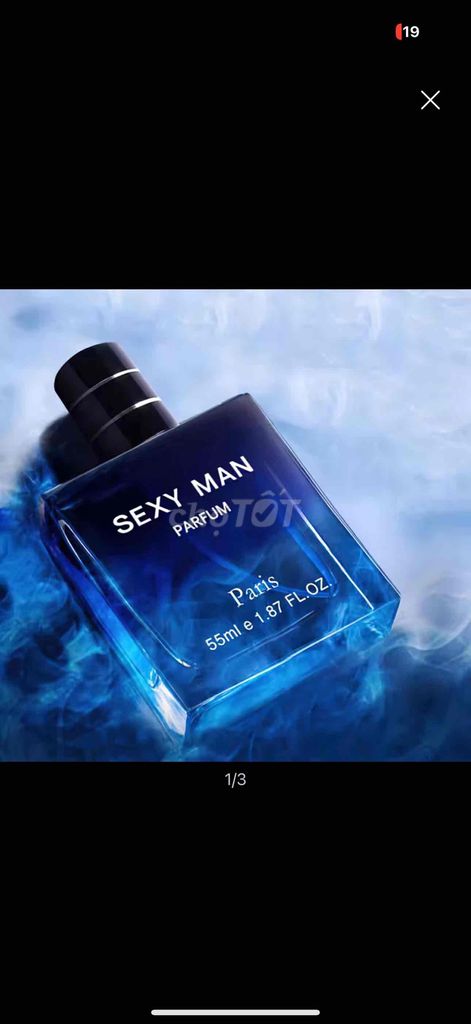 Nước hoa Sexy Man - hương thơm nhẹ nam tính 55ml. Mua bán Nước hoa tại Quận Bình Thuỷ Cần Thơ được đăng bởi Lê Vũ Camera Solar hình 1