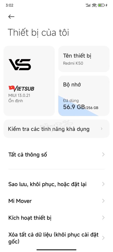 Xiaomi Redmi K50 256GB. Mua bán Điện thoại tại Quận 12 Tp Hồ Chí Minh được đăng bởi Nổi Buồn hình 1