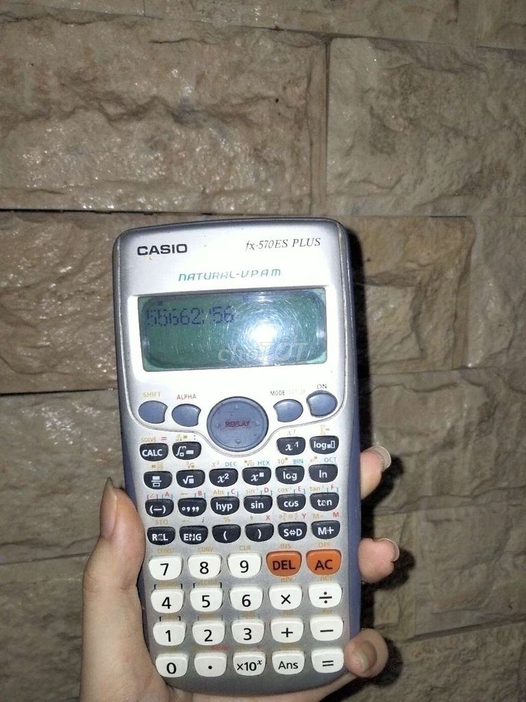 Máy tính Casio fx-570ES PLUS Xám. Mua bán Đồ dùng văn phòng tại Quận Tân Bình Tp Hồ Chí Minh được đăng bởi May May hình 1