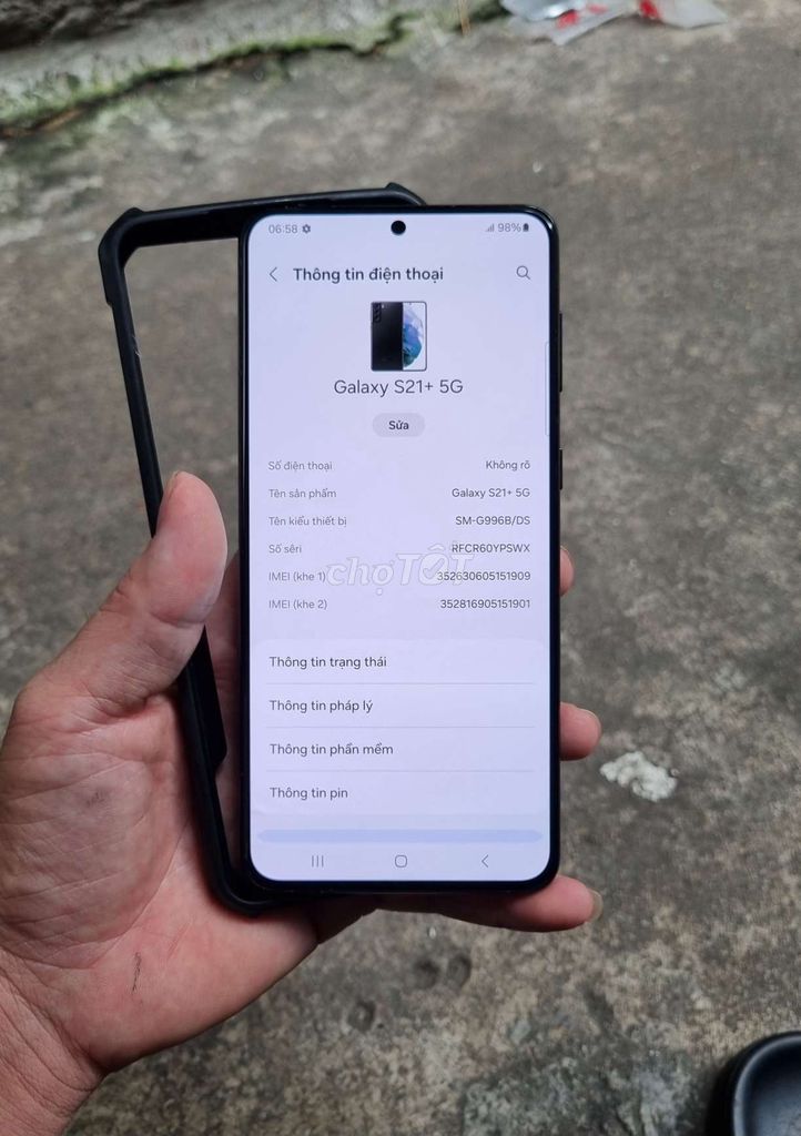 Bán Samsung S21 Plus 5G,chính hãng việt nam,2 sim