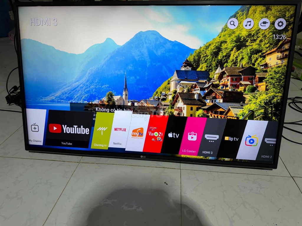 tivi LG43in Wifi 4K đẹp 90%