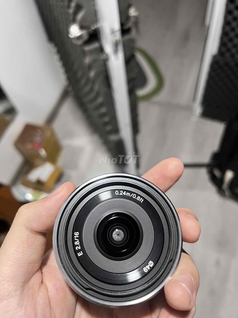 Lens sony 16mm f2.8 mới 99%