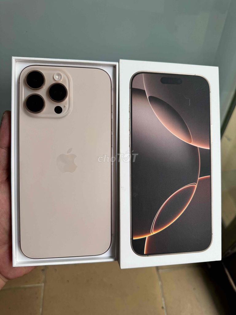 Apple iPhone 16 Pro Max 512GB Vàng. Mua bán Điện thoại tại Quận Phú Nhuận Tp Hồ Chí Minh được đăng bởi vũ hình 1