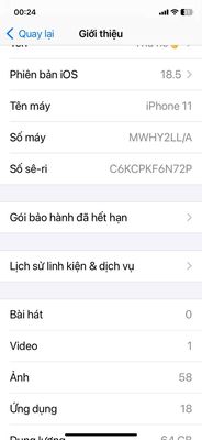 Cần Bán IP 11 64gb. Mua bán Điện thoại tại Huyện Nghĩa Hưng Nam Định được đăng bởi Hiếu Anh