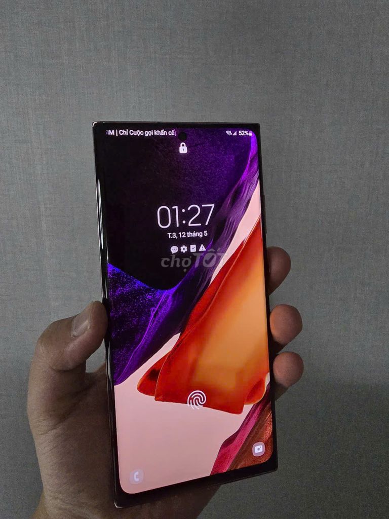 Samsung Note 20 Ultra ram 12 256GB  có vân tay. Mua bán Điện thoại tại Thành phố Thuận An Bình Dương được đăng bởi NGUYÊN hình 1