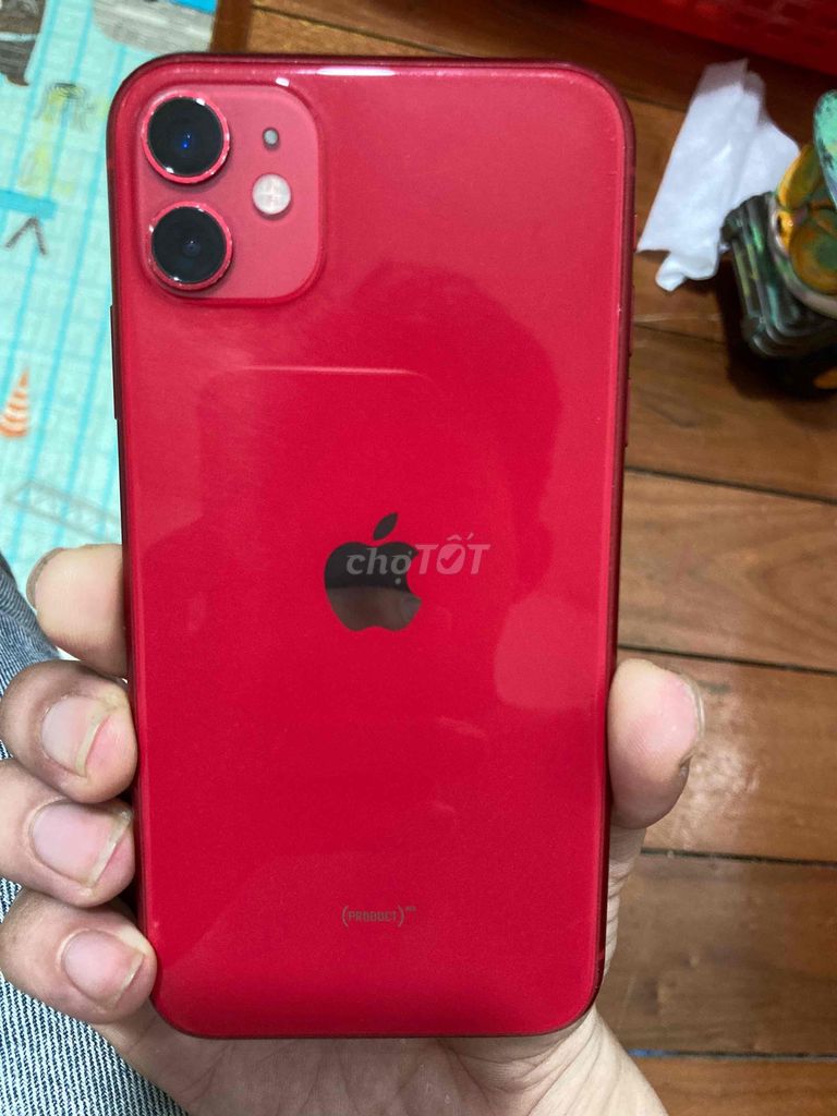 Apple iPhone 11 64GB Vna Đỏ Hỏng màn hình.. Mua bán Điện thoại tại Quận Cầu Giấy Hà Nội được đăng bởi Nguyễn Thanh Tùng hình 1