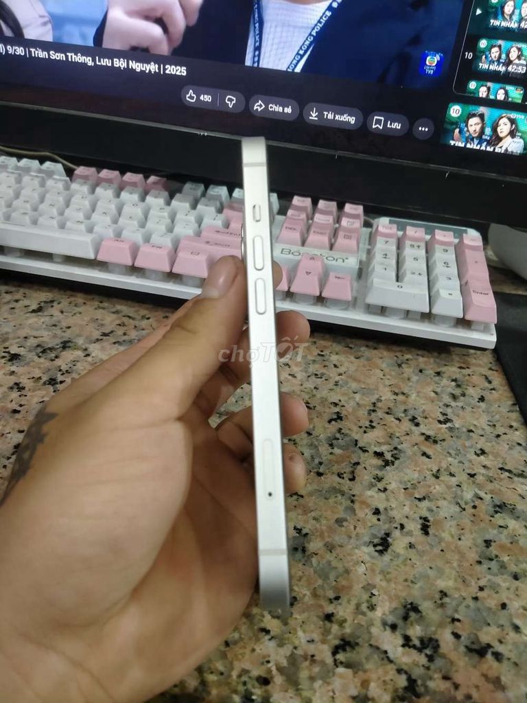 iPhone 13 128GB Trắng 99%. Mua bán Điện thoại tại Quận Bình Tân Tp Hồ Chí Minh được đăng bởi Lu Xubu hình 1