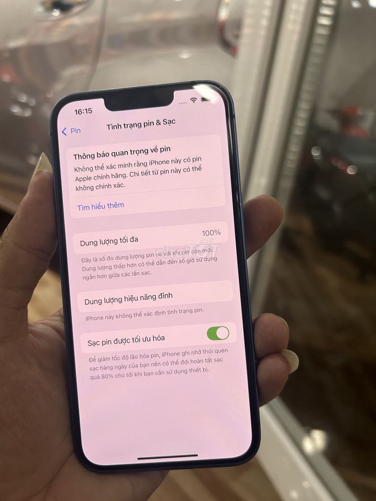 Apple iPhone 13 128GB Xanh VNA. Mua bán Điện thoại tại Thành phố Vũng Tàu Bà Rịa - Vũng Tàu được đăng bởi Thanh Thắng hình 1