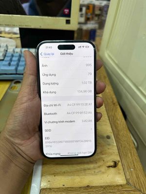 Apple iPhone 14 Pro ,dung lượng 1TB (1000gb )