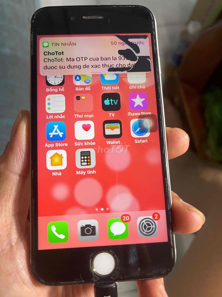 Apple iPhone 6 16GB Vàng Lỗi màn hình. Mua bán Điện thoại tại Quận 8 Tp Hồ Chí Minh được đăng bởi ngothanhdieungo hình 1