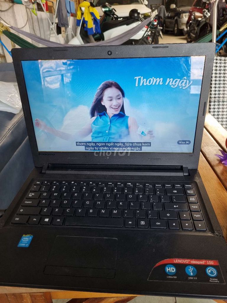 Lenovo Ideapad 100 i3 8GB/128GB Đen. Mua bán Laptop tại Quận 7 Tp Hồ Chí Minh được đăng bởi Nguyễn Kim hình 1
