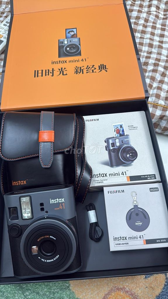 Máy ảnh Fujifilm Instax Mini 41 Đen Đã sử dụng. Mua bán Máy ảnh, Máy quay tại Quận 8 Tp Hồ Chí Minh được đăng bởi Tung Dang hình 1