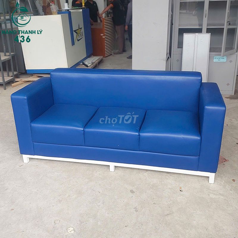 Sofa Băng 3 Chỗ Da Công Nghiệp Mới 90%. Mua bán Bàn ghế tại Quận 5 Tp Hồ Chí Minh được đăng bởi Hàng thanh lý 436 hình 1