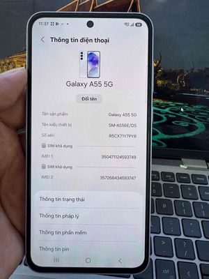 Samsung Galaxy A55 5G 12GB 256GB Xanh