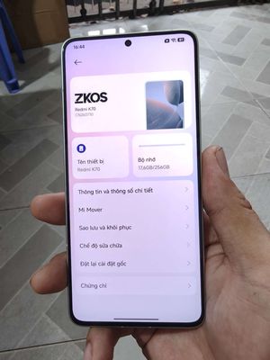 Xiaomi Redmi K70 12GB/256GB Trắng