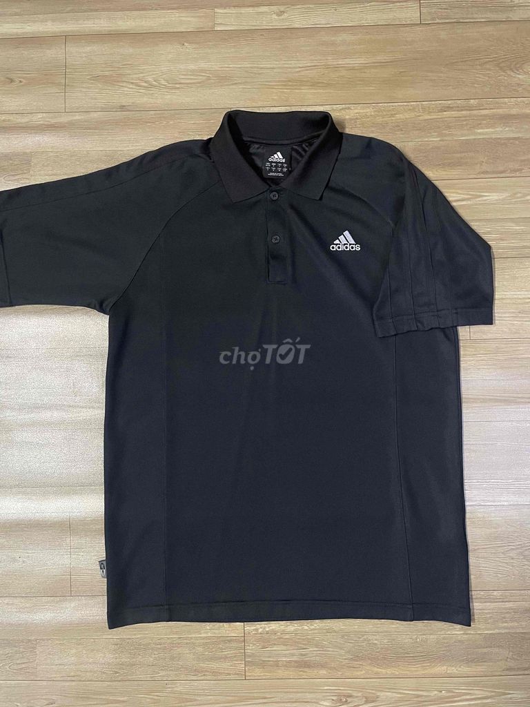 Áo Polo thể thao Adidas Nam Đen M. Mua bán Quần áo tại Thành phố Nha Trang Khánh Hòa được đăng bởi THẮNG 2HAND hình 1