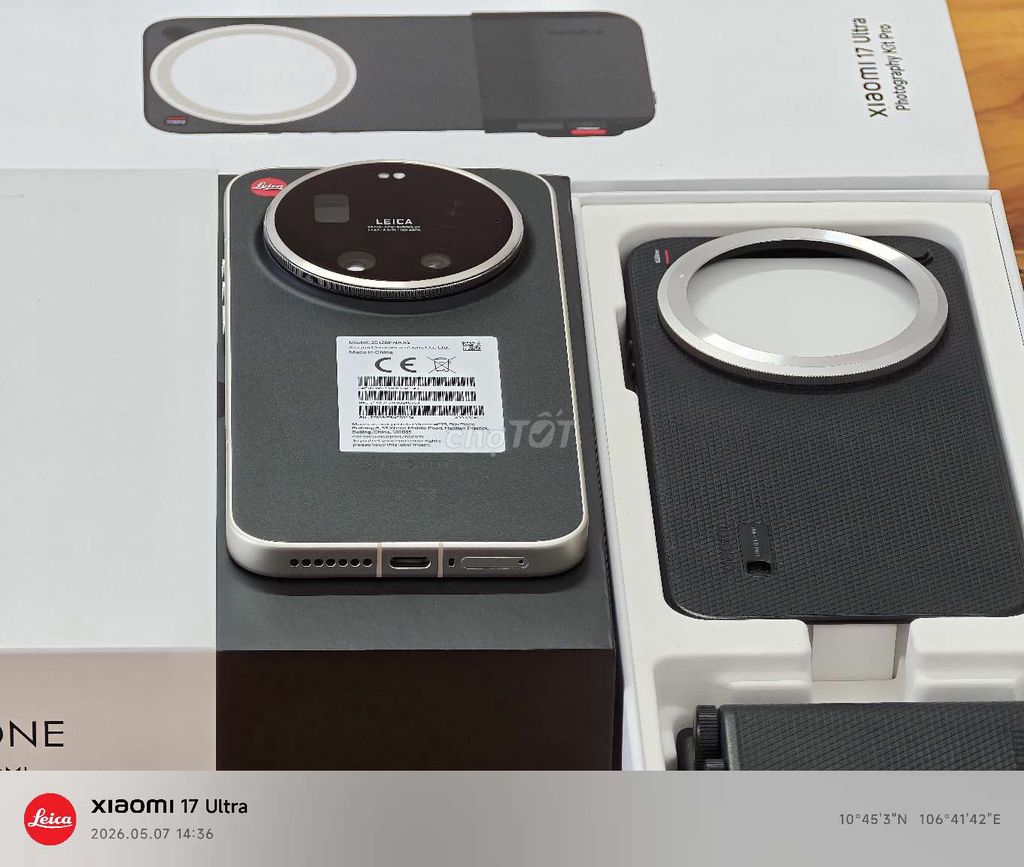 Xiaomi 17 Ultra Leitzphone 1TB BH 03/28 kèm kit. Mua bán Điện thoại tại Quận 7 Tp Hồ Chí Minh được đăng bởi TMH hình 1