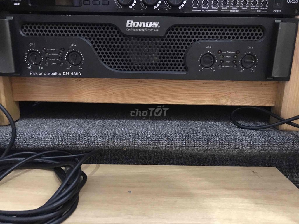 Cục đẩy công suất 4K Bonus CH-430C design in usa. Mua bán Tivi, Âm thanh tại Quận 3 Tp Hồ Chí Minh được đăng bởi Quận 3 sài gòn hình 1