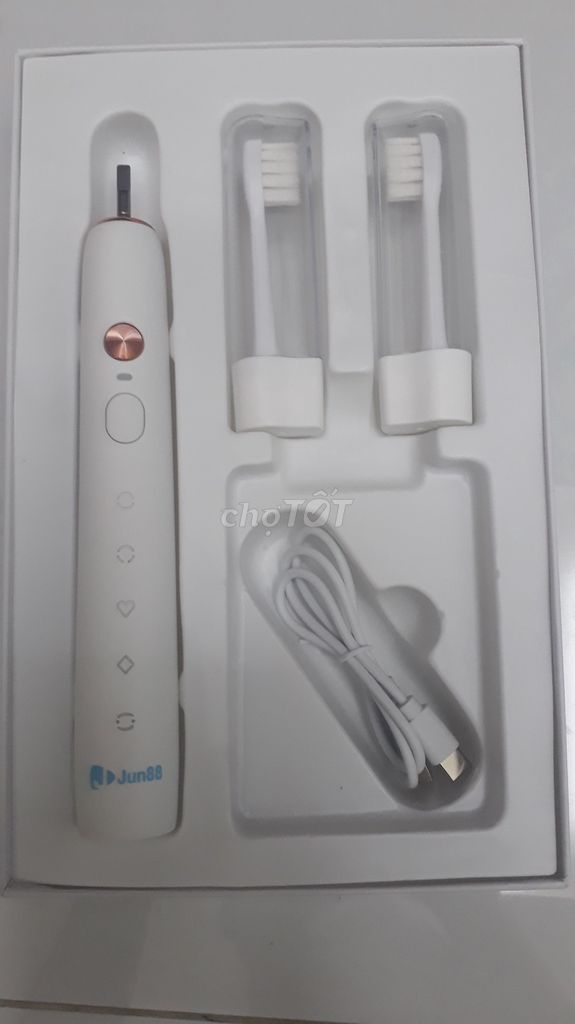 Bàn chải điện Jun88 Trắng Mới 100%. Mua bán Thiết bị vệ sinh, nhà tắm tại Huyện Củ Chi Tp Hồ Chí Minh được đăng bởi Chi Quoc hình 1