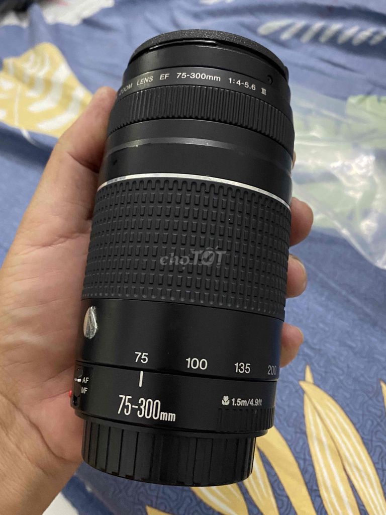 lens Canon 75-300 III , hood zin Canon 70-200…